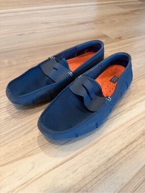 Swims Navy Blue Slip-On Loafers size 11 (fits like 11.5 - 12)